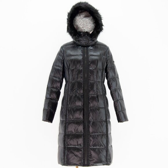 Black BCBG Maxazaria winter coat - Picture 4 of 6
